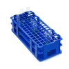 Bel-Art No-Wire Test Tube Rack;For 10-13MM Tubes, 90 Places, Blue